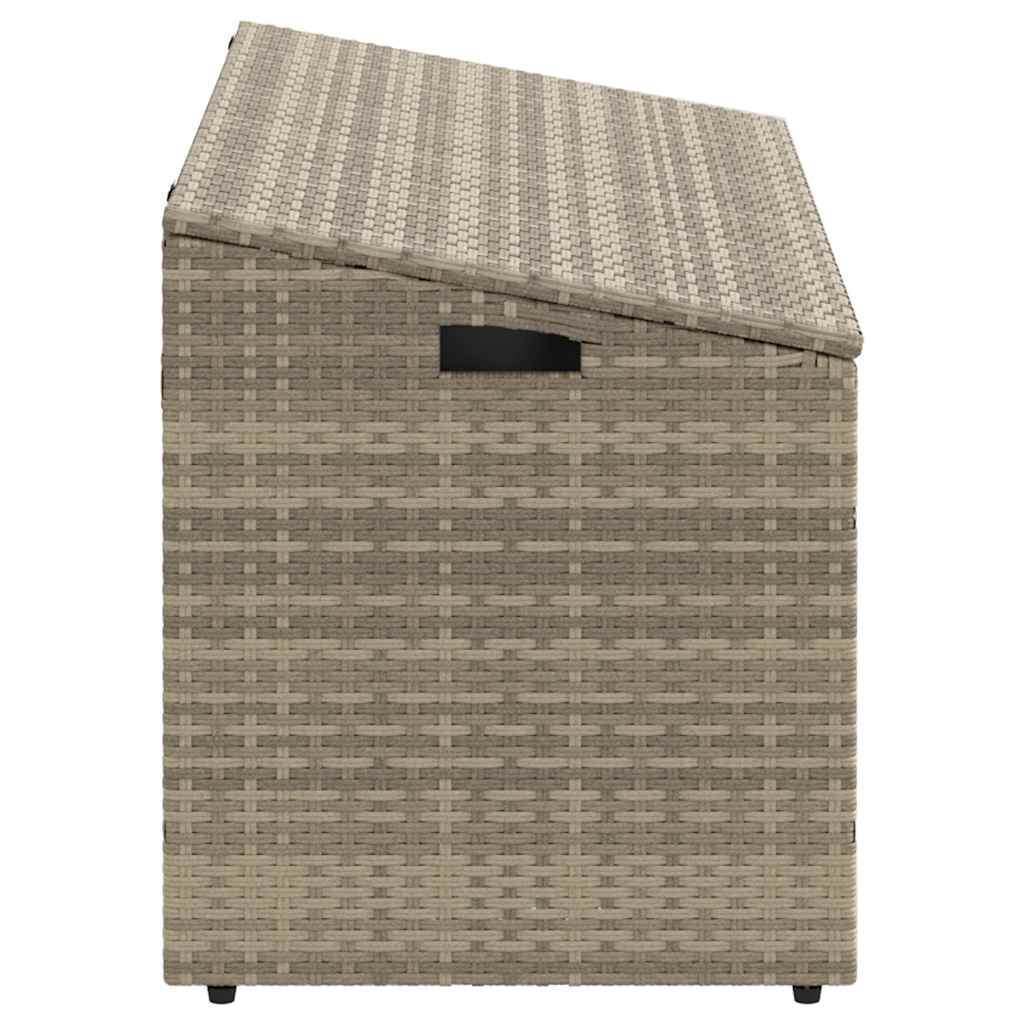 vidaXL Tuinbox 220x50x58 cm poly rattan beige - Aashly