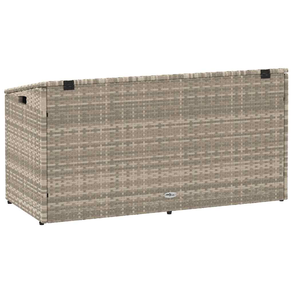 vidaXL Tuinbox 220x50x58 cm poly rattan beige - Aashly