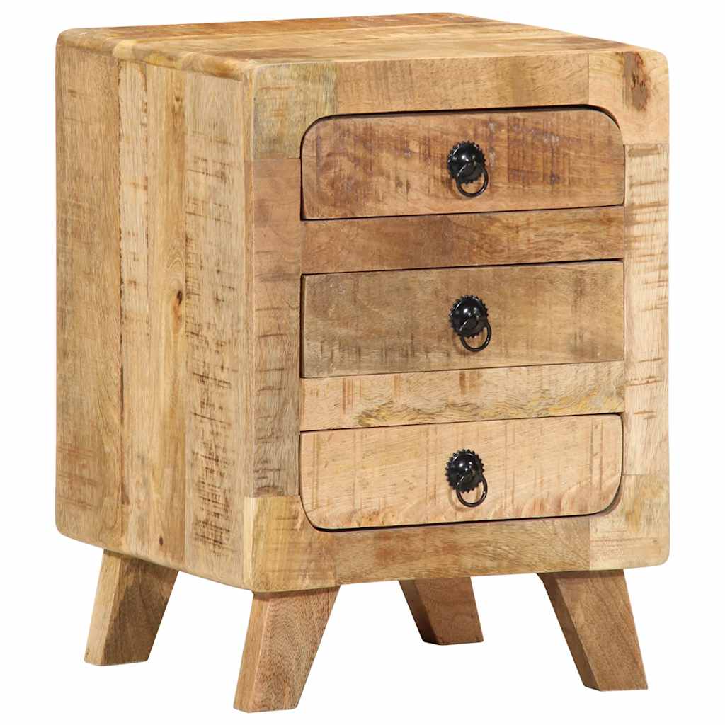 vidaXL Nachtkastje 2 st 37x32x50 cm massief gerecycled hout - Aashly