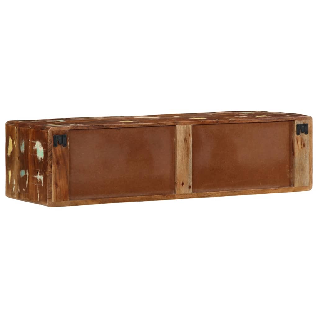 vidaXL Tv-wandmeubel 100x32x25 cm massief hout ruw mangohout