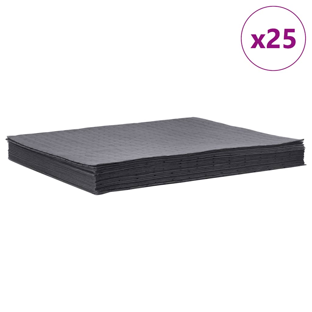 vidaXL Olie-absorberende pads 100 st 40x50 cm grijs - Aashly