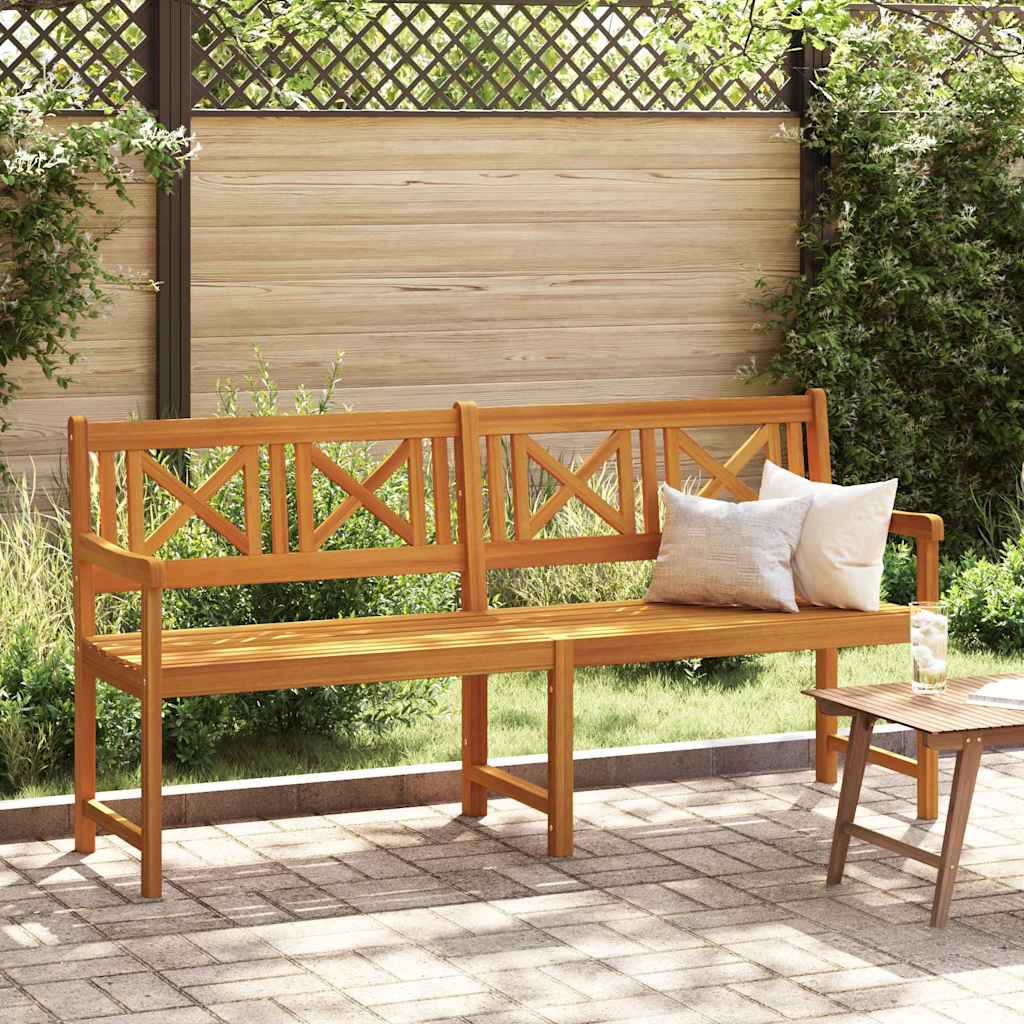 vidaXL Tuinbank 219 cm massief acaciahout