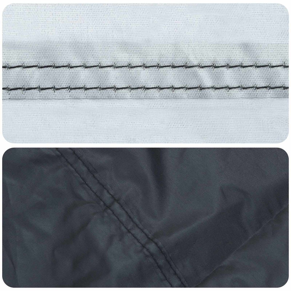 vidaXL Buitenmeubelhoes Zwart 200 x 100 x 89 cm 210D oxford stof