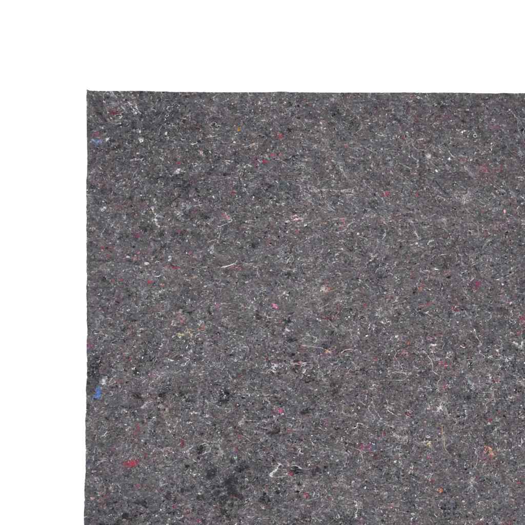 vidaXL Antislip schildersvlies 2 st 5055 cm 220 g/m² grijs - Aashly