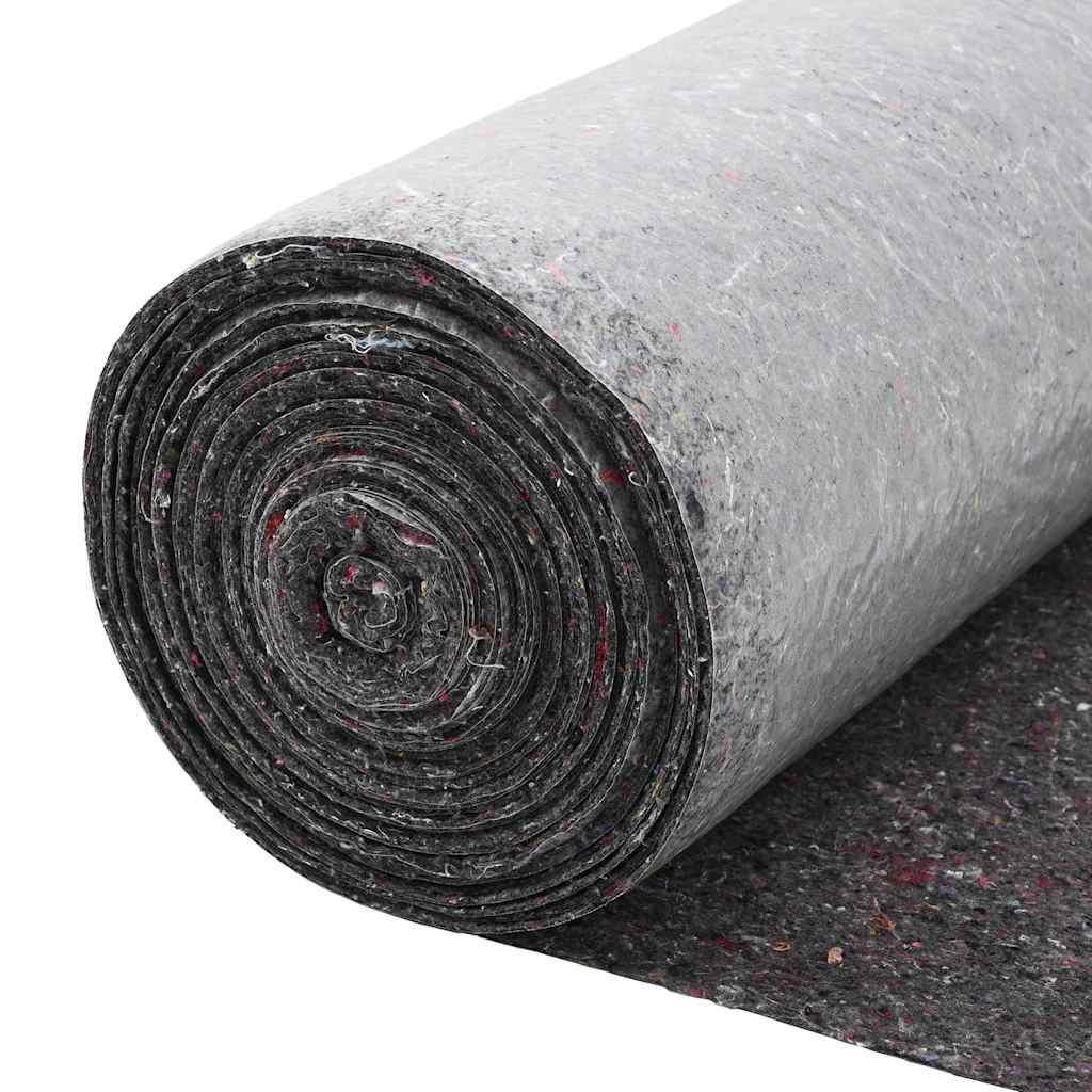 vidaXL Antislip schildersvlies 2 st 5055 cm 220 g/m² grijs - Aashly