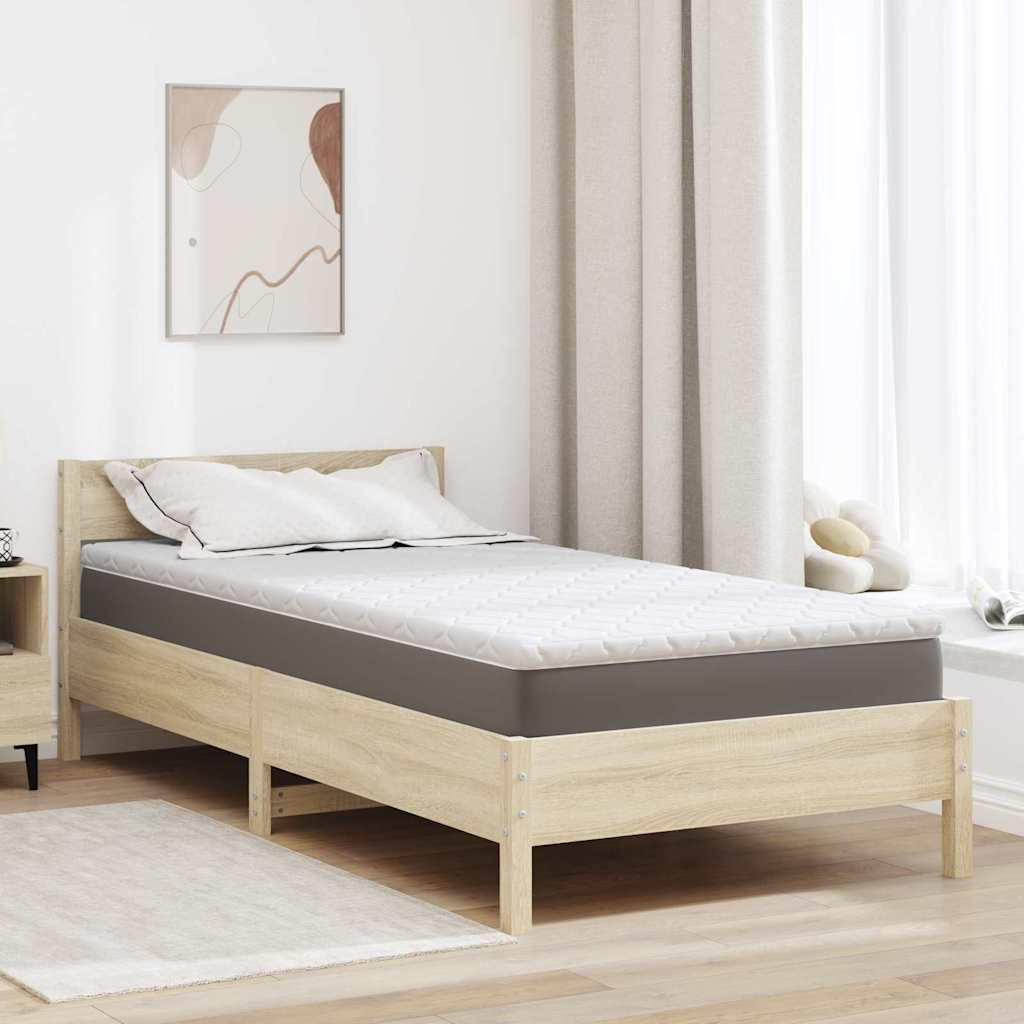 vidaXL Matraspads Wit 70 x 200 cm Niet-plakkende polyester
