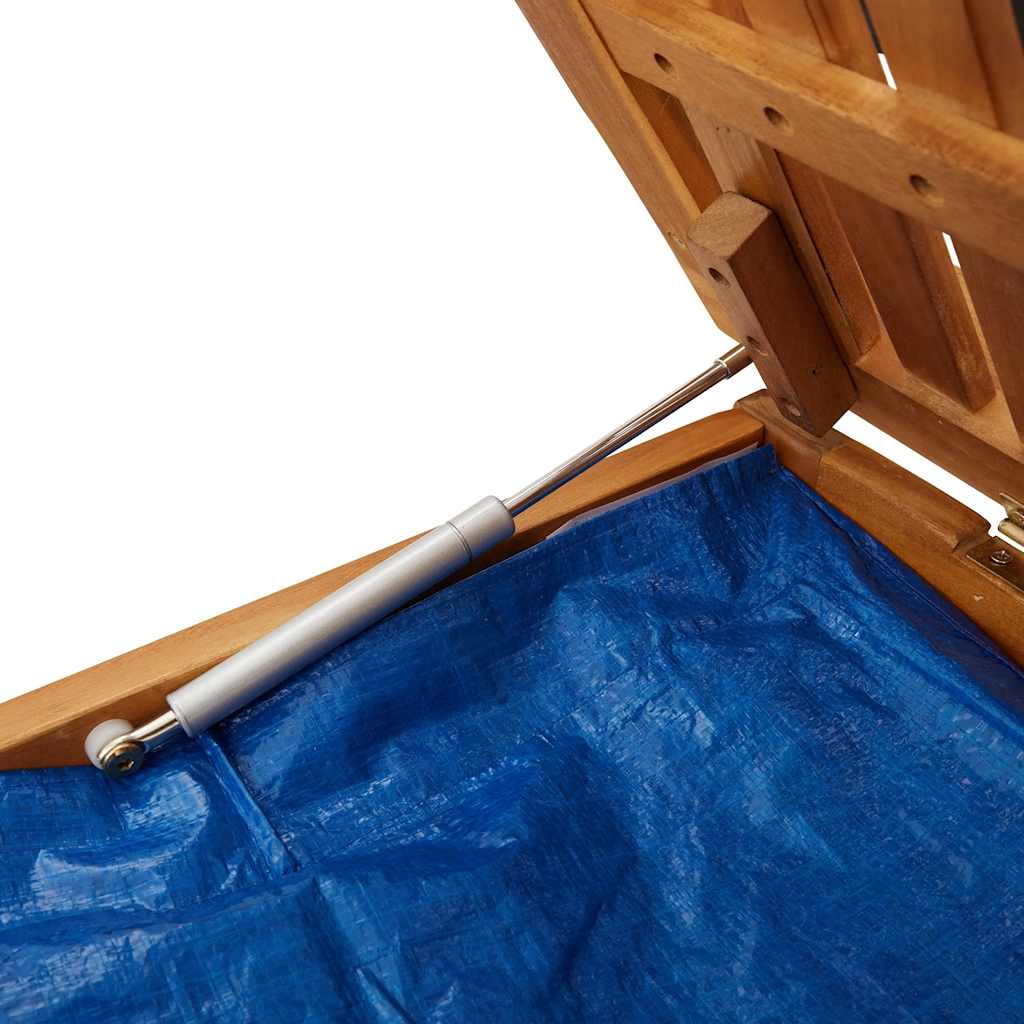 vidaXL Opbergbox voor buiten 113x50x60,5 cm massief acaciahout - Aashly