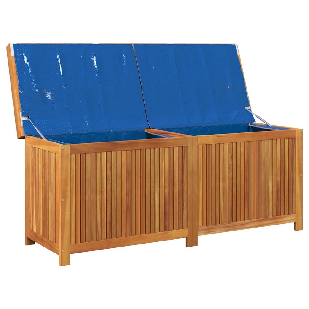 vidaXL Opbergbox voor buiten 113x50x60,5 cm massief acaciahout - Aashly