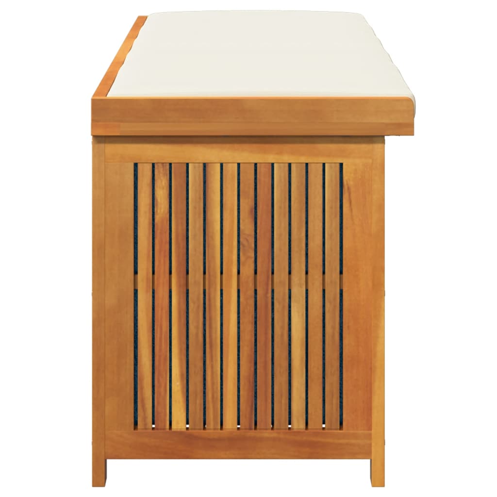 vidaXL Opbergbox voor buiten 113x50x60,5 cm massief acaciahout - Aashly