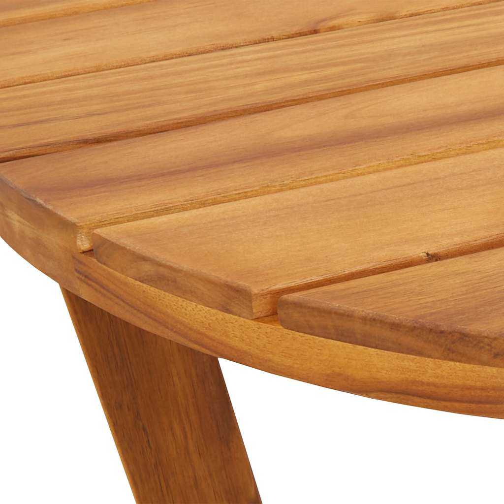 vidaXL Tuintafel ovaal 150x90x75 cm massief acaciahout