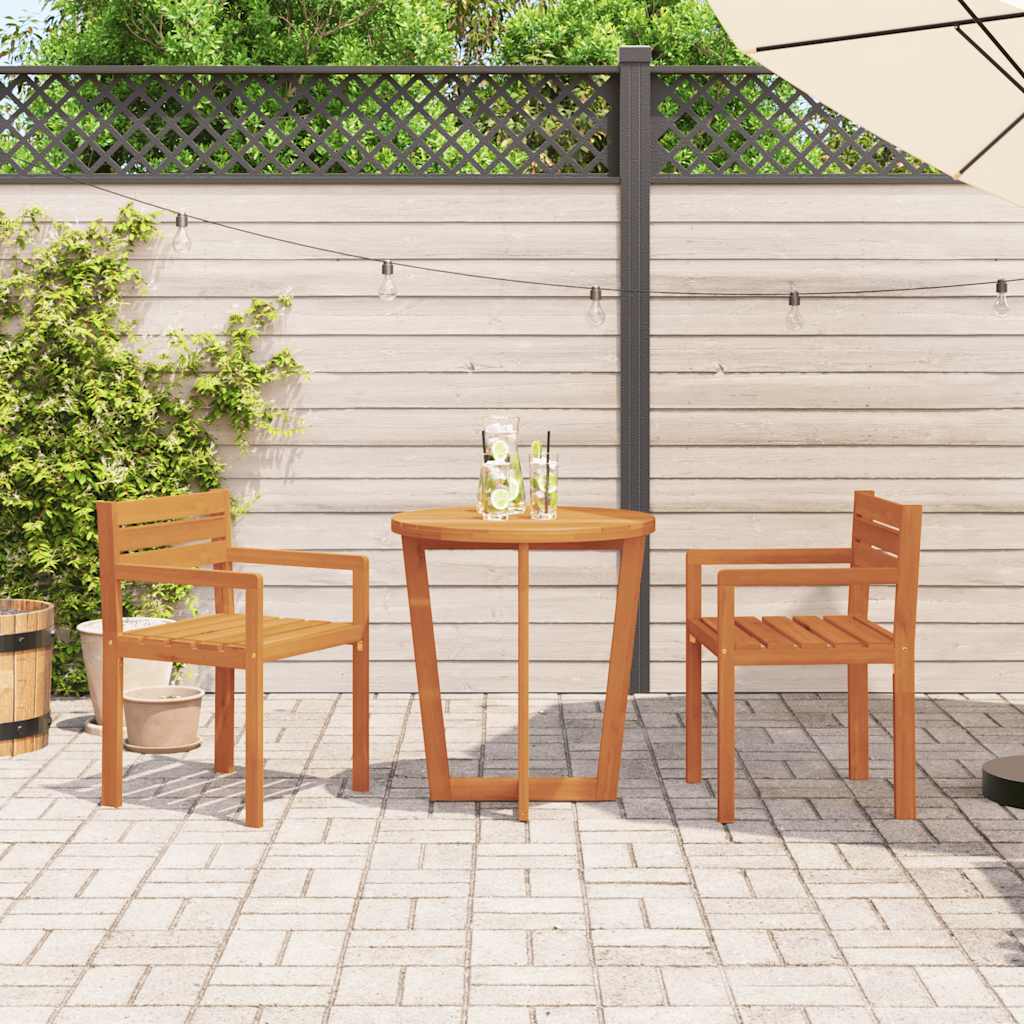 vidaXL Tuinstoelen 4 stuks 50x53x80 cm massief acaciahout - Aashly