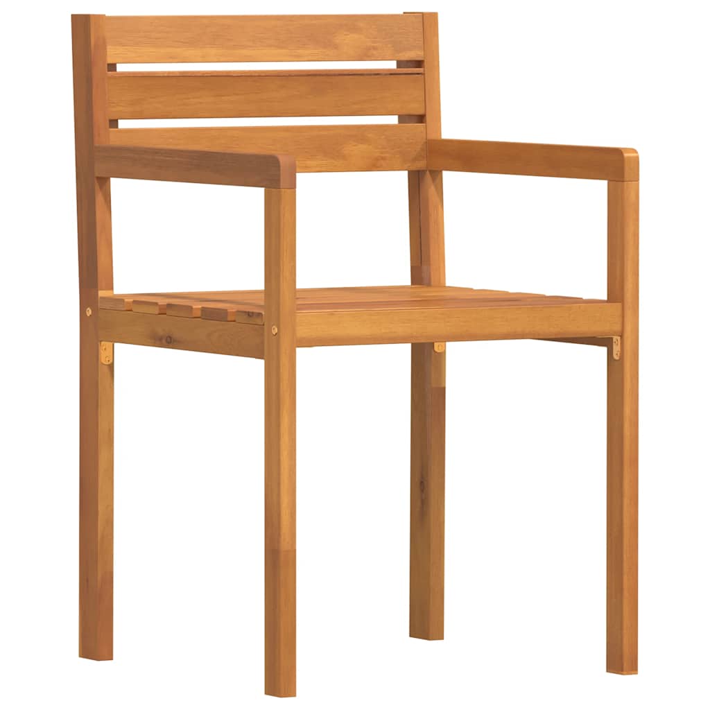 vidaXL Tuinstoelen 4 stuks 50x53x80 cm massief acaciahout - Aashly