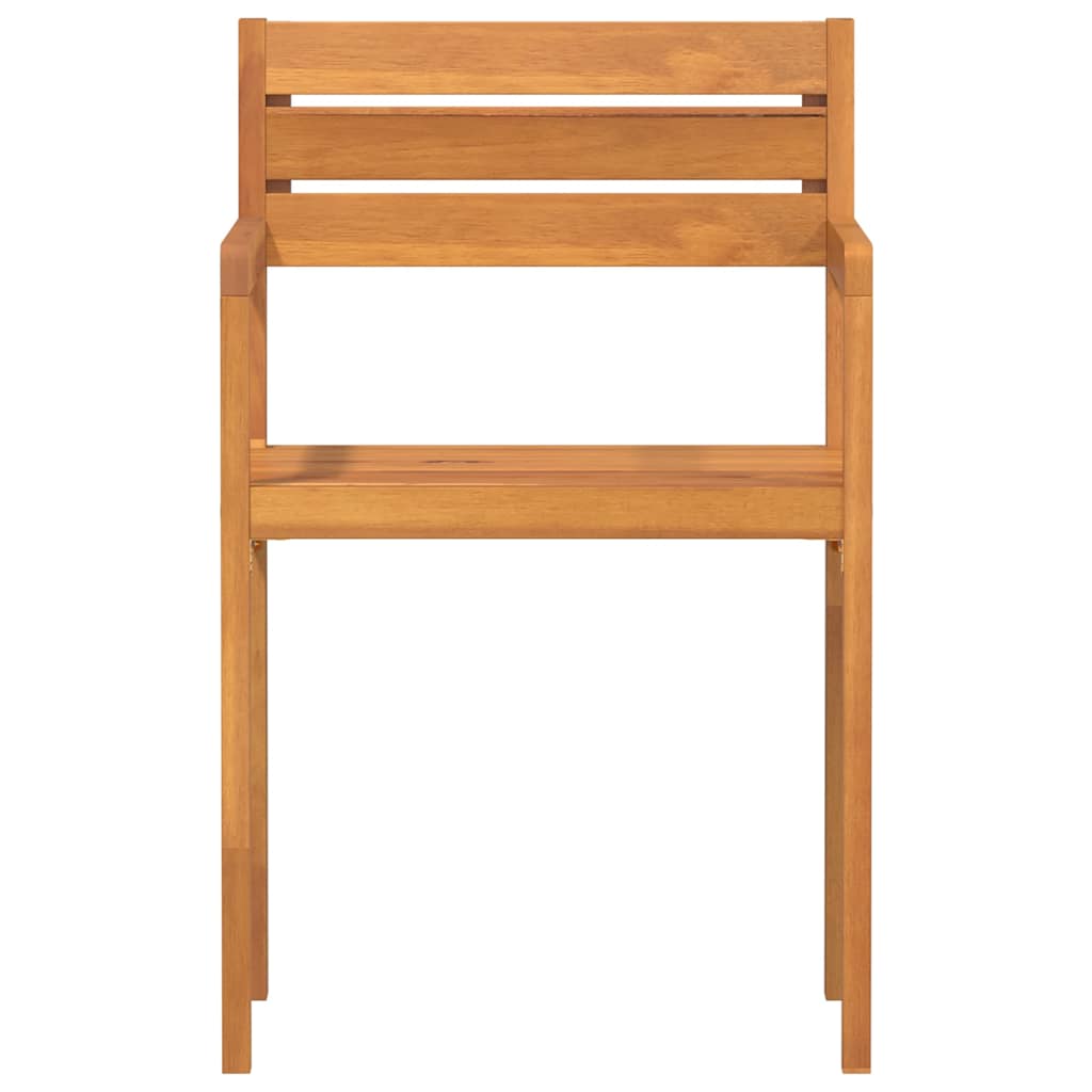 vidaXL Tuinstoelen 4 stuks 50x53x80 cm massief acaciahout - Aashly