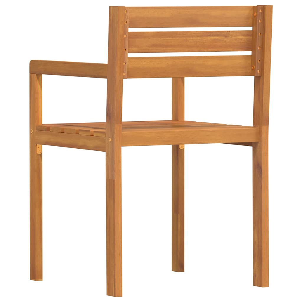 vidaXL Tuinstoelen 4 stuks 50x53x80 cm massief acaciahout - Aashly