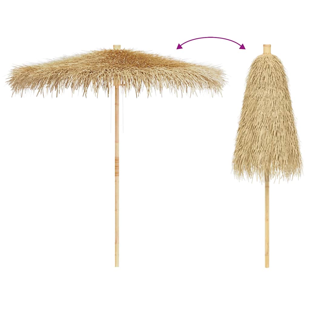vidaXL Paraplu Tiki met klamboe 150 cm bamboe - Aashly