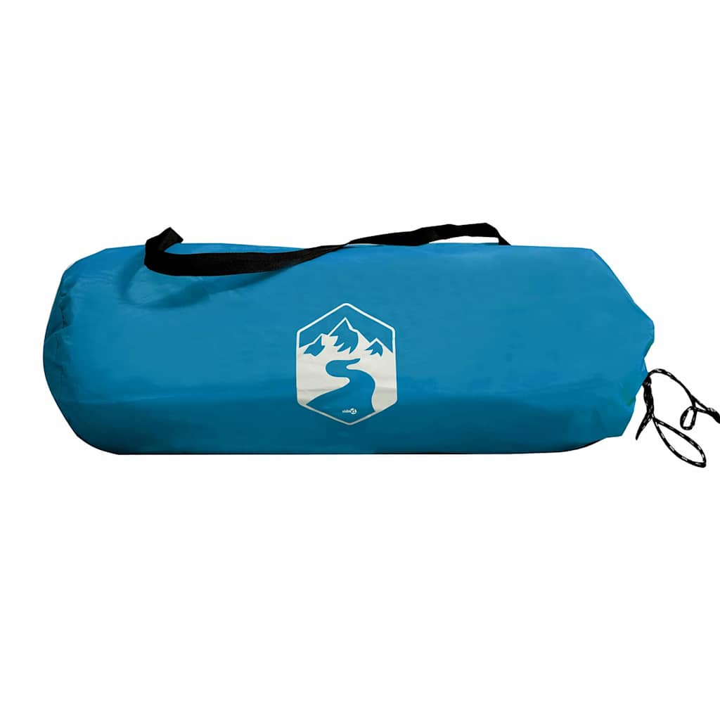 vidaXL Caravan Tent met dak met opslag Groen 330 x 250 x 245 cm
