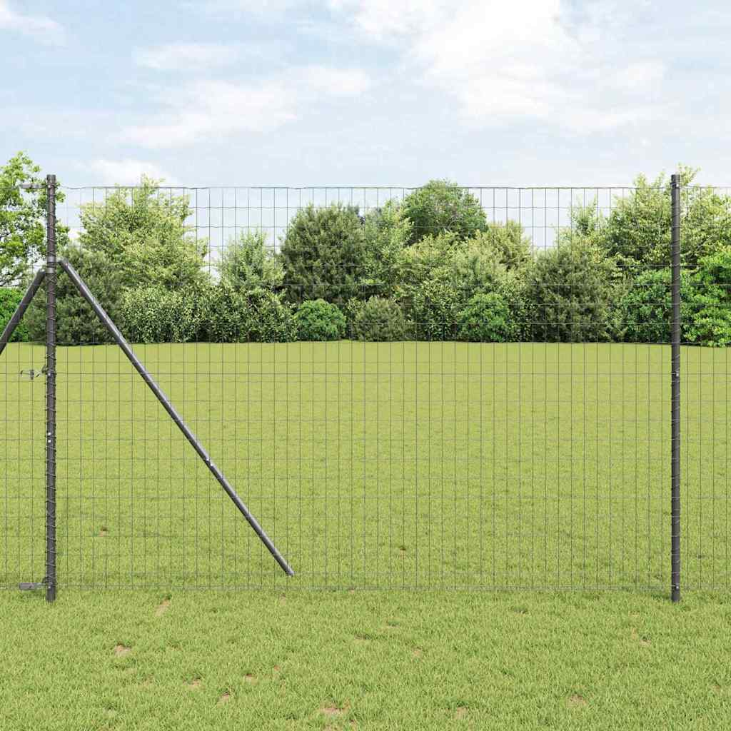 vidaXL Euro Hek Groen 0.4x10 m Staal