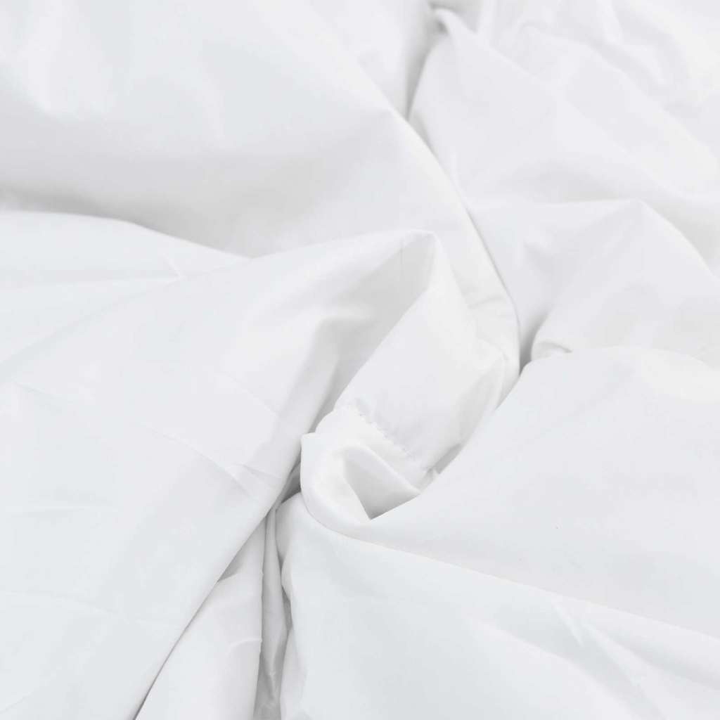 vidaXL Dekens & Duvets Wit 135 x 200 cm Microvezel