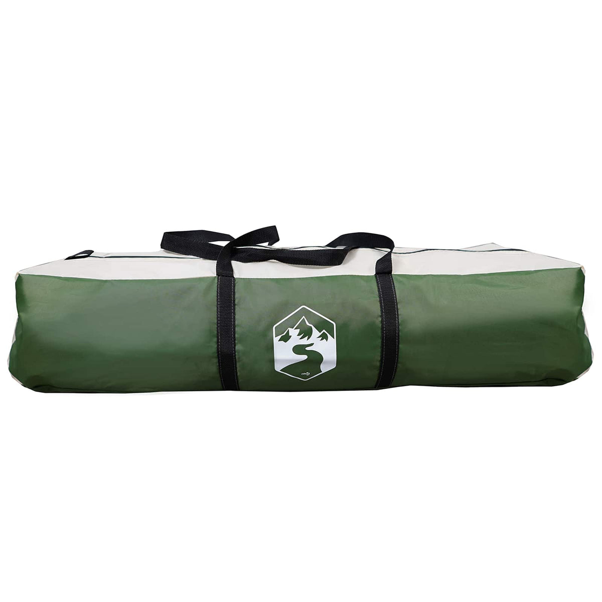 vidaXL Directe Tent met opslag ALTA Groen 458 x 400 x 230 cm Staal