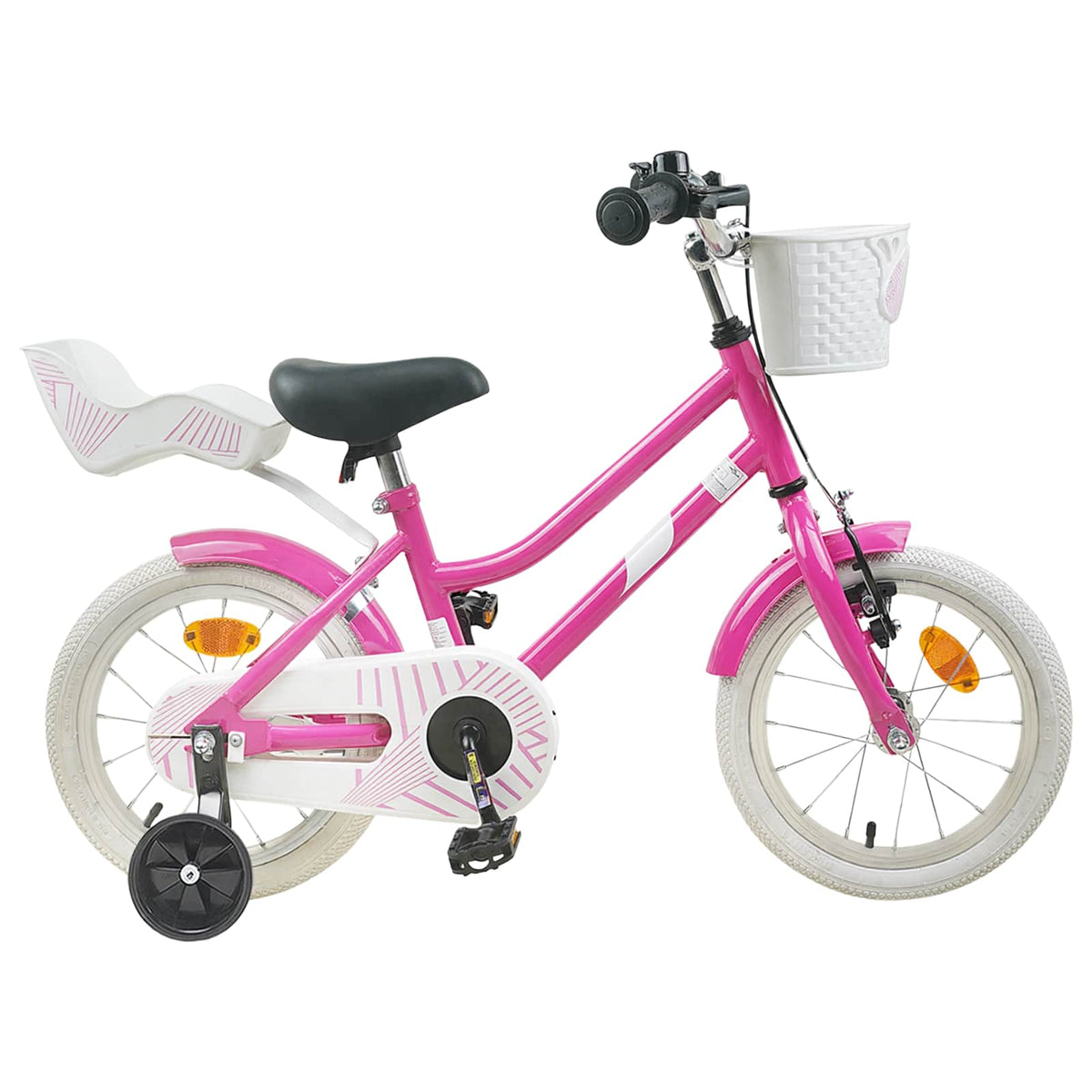 vidaXL Kinderfiets 12 Inch voor 2-4 jaar oud Paars