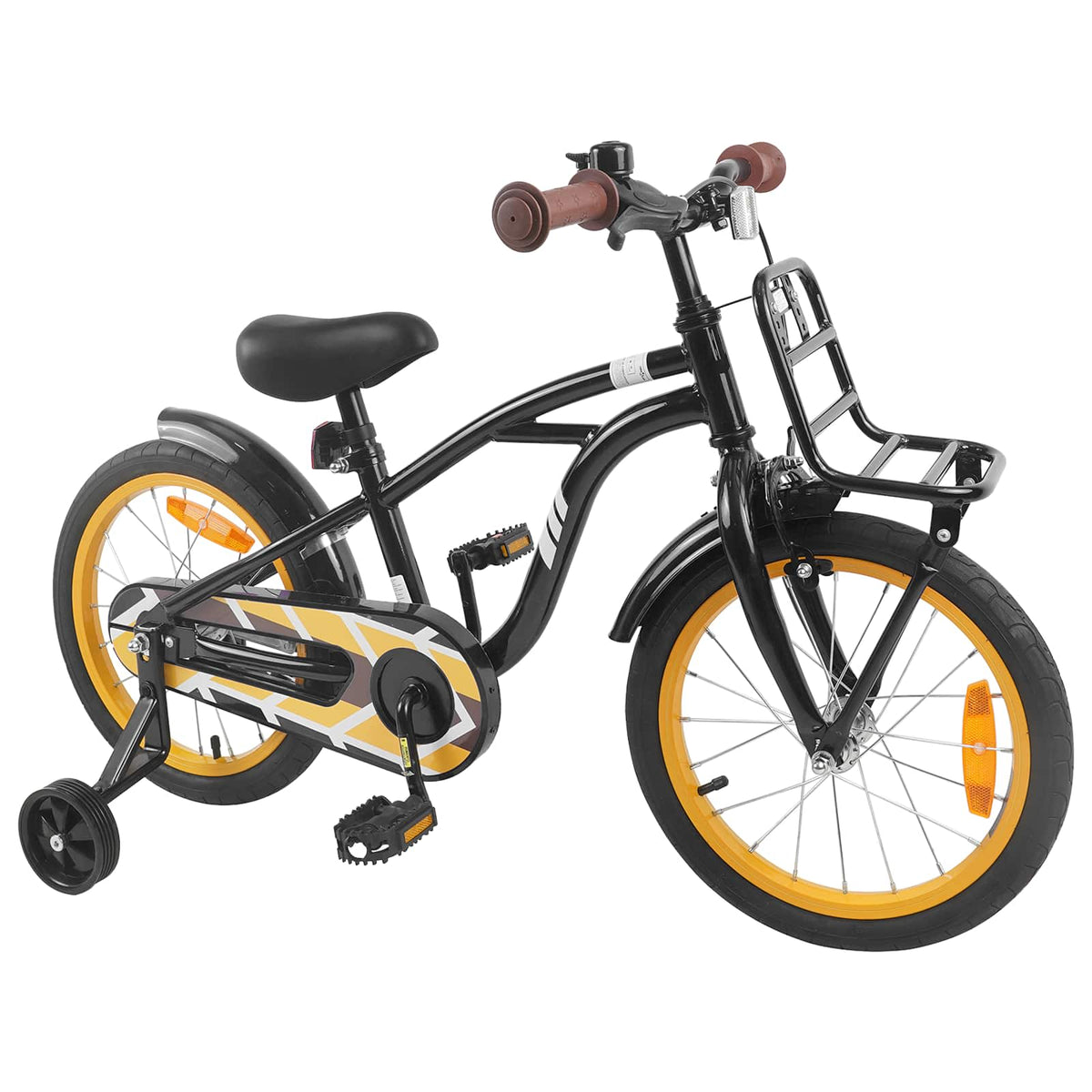 vidaXL Kinderfiets 22 Inch voor 7-12 jaar oud Wit