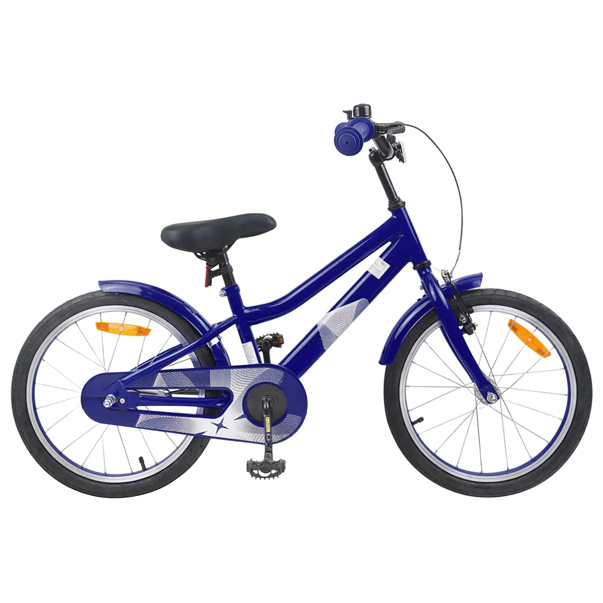 vidaXL Kinderfiets 12 Inch voor 2-4 jaar oud Donkerblauw