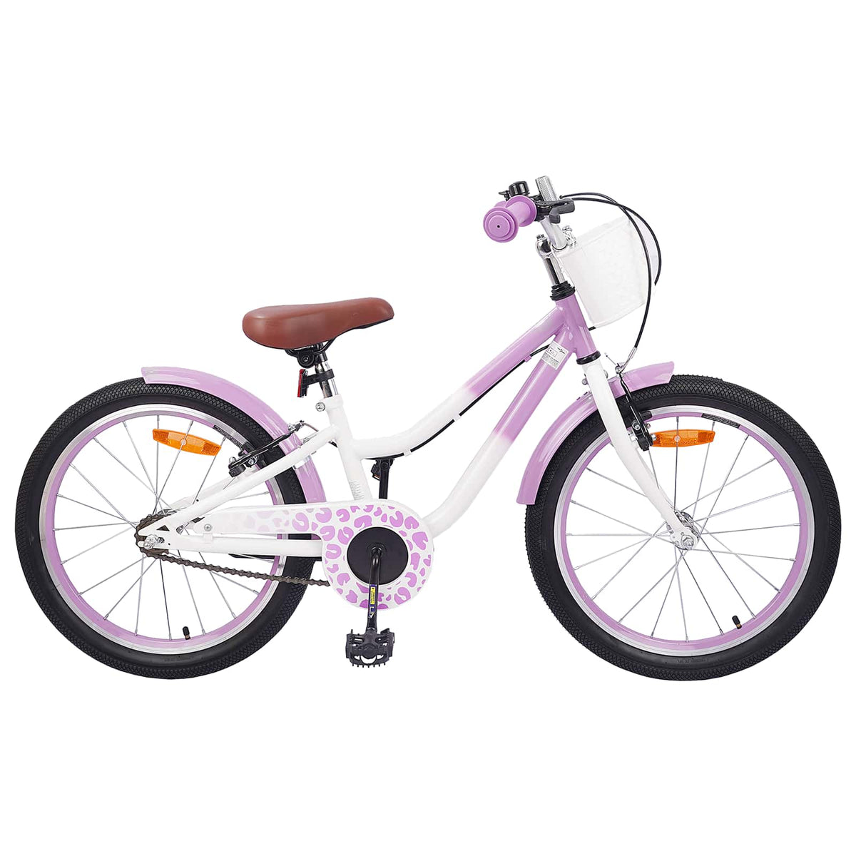 vidaXL Kinderfiets 20 Inch voor 6-11 jaar oud Donkerroze