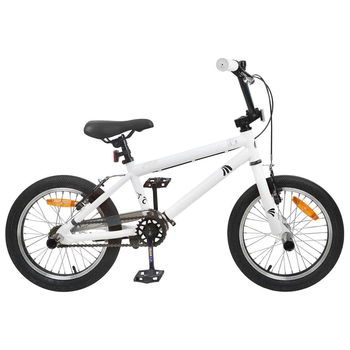 vidaXL BMX Fiets 20 Inch voor boven de 9 jaar Zwart