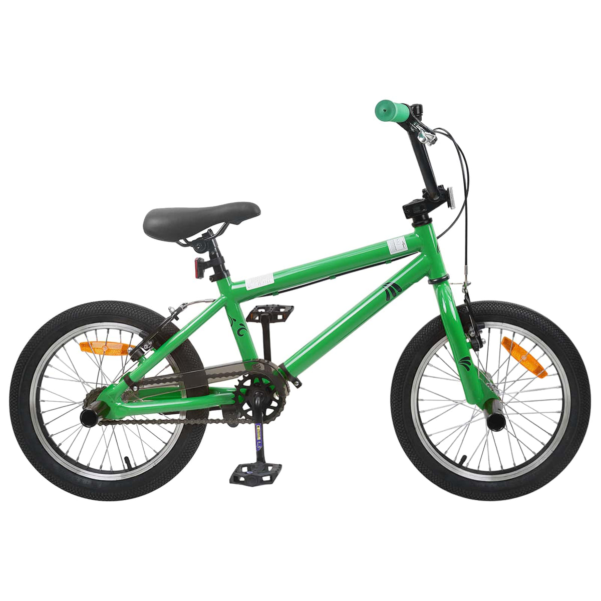 vidaXL BMX Fiets 20 Inch voor boven de 9 jaar Zwart