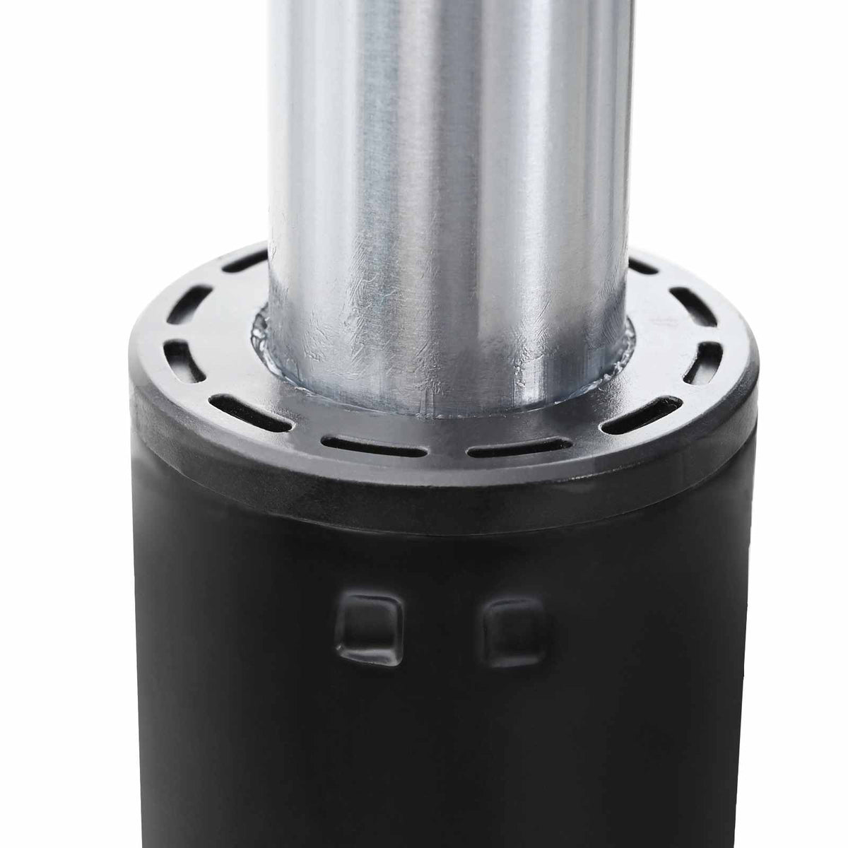 vidaXL Kantoorstoel gascilinder Zwart 239-309 mm IJzer