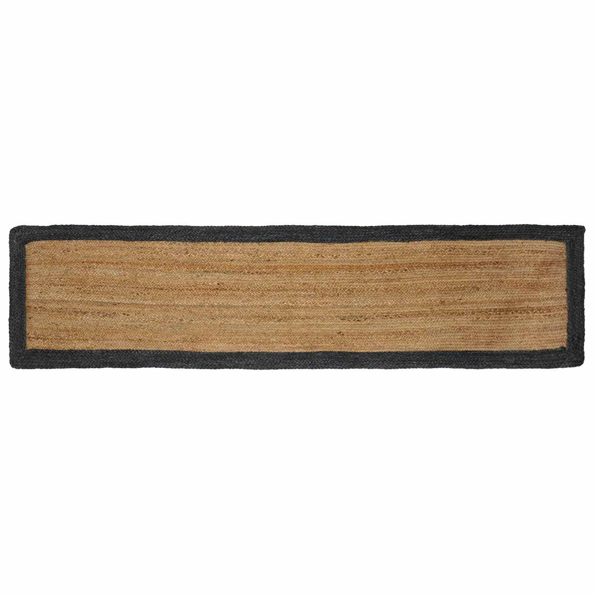 vidaXL Vloerkleden Rechthoekig Natuurlijk en Grijs 60 x 110 cm Jute
