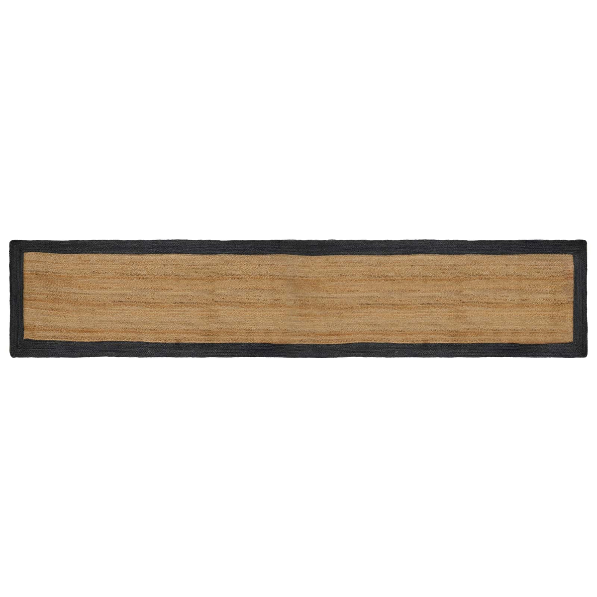 vidaXL Vloerkleden Rechthoekig Natuurlijk en Grijs 60 x 110 cm Jute