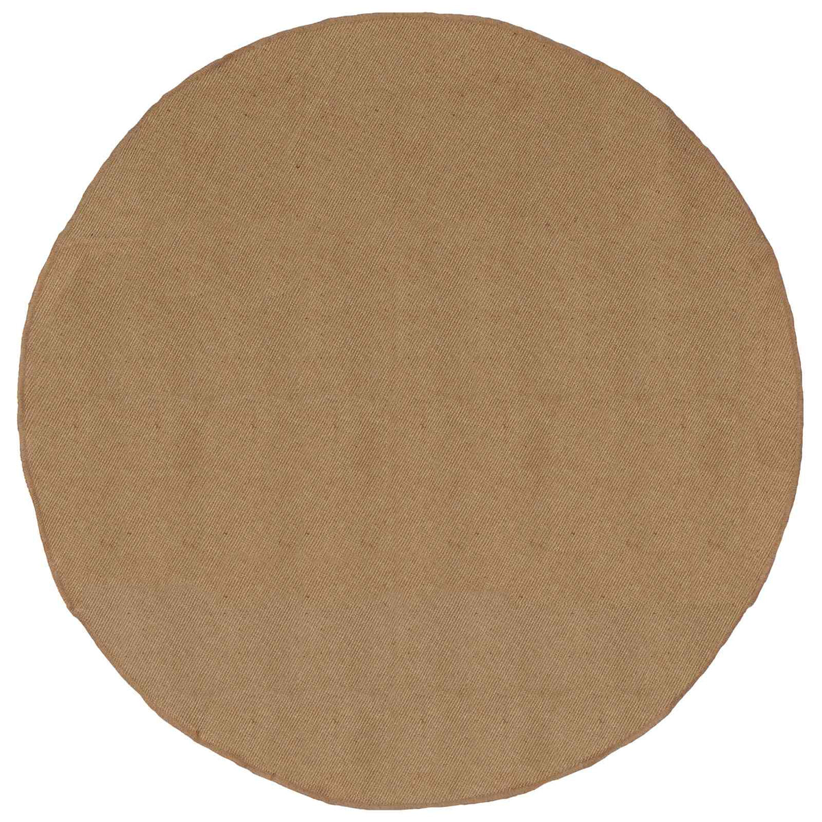 vidaXL Tapijt Naturel Ø 90 cm Jute
