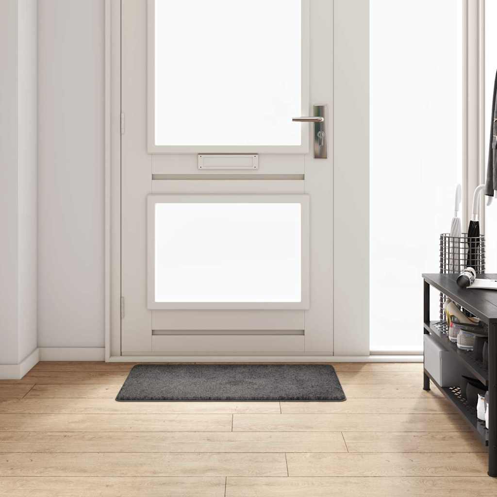 vidaXL Tapijt Loper Grijs 50 x 100 cm 100% Polypropylene Tuft