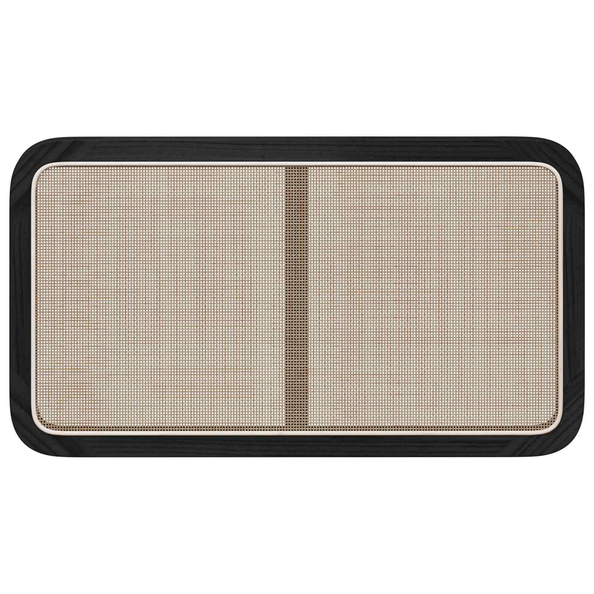 vidaXL Hoofdbord met hoofdeinde Naturel 100 x 55 x 3 cm Rattan