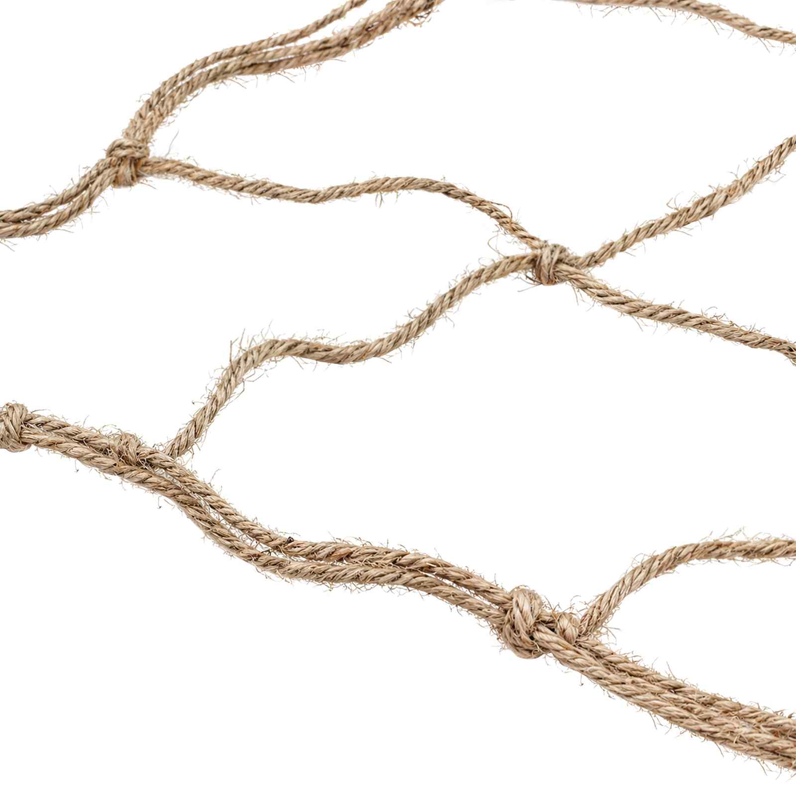 vidaXL Jute plantensteun netting Naturel 1 x 5 m 100% Tossa Jute