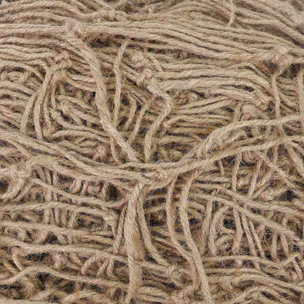 vidaXL Jute plantensteun netting Naturel 1 x 5 m 100% Tossa Jute