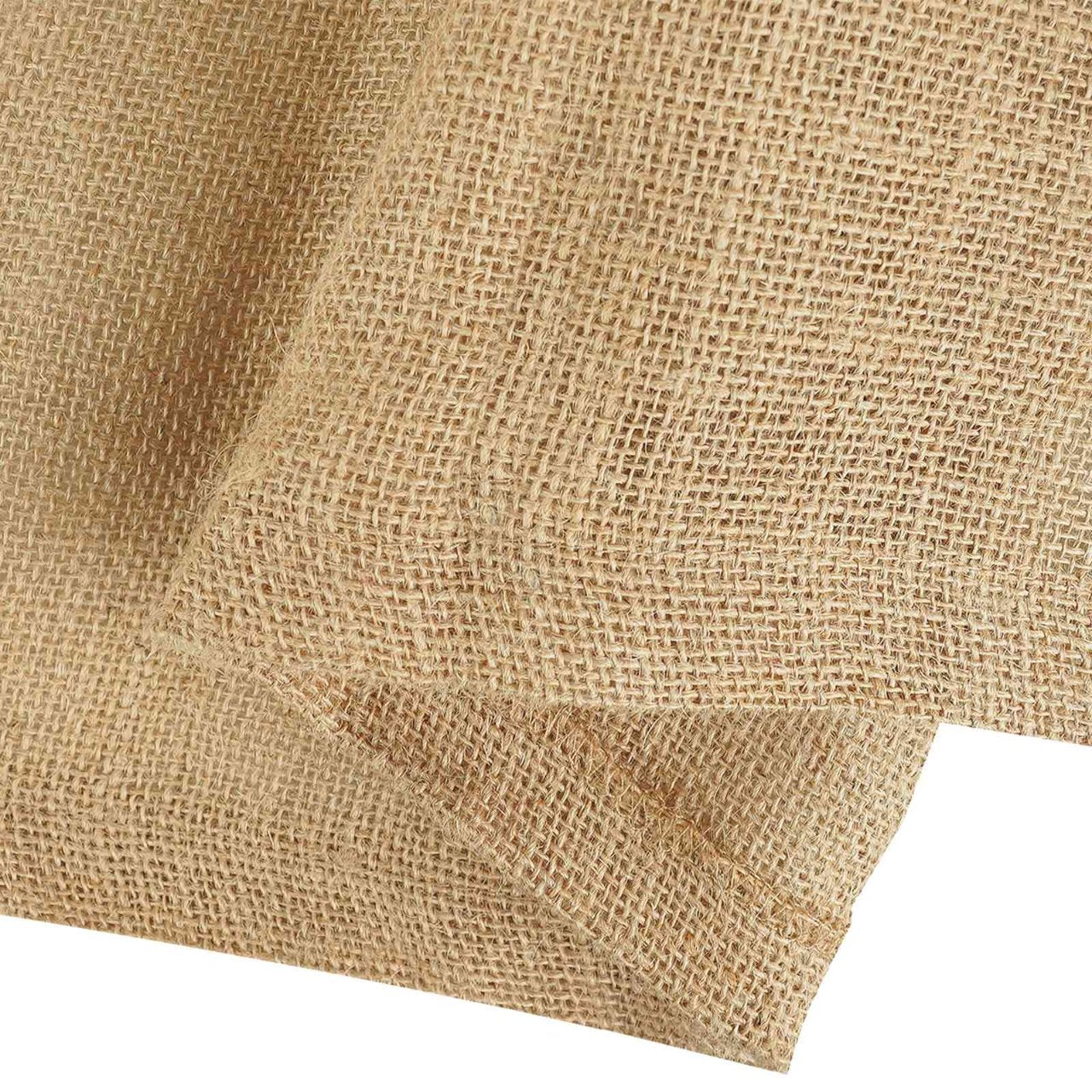 vidaXL Jute tafelkleed Naturel 140 x 140 cm 100% Tossa Jute