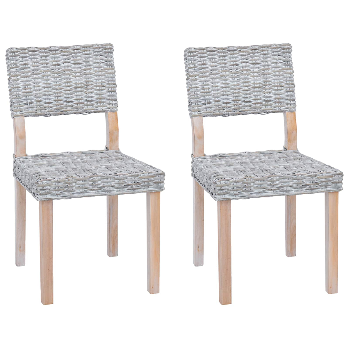vidaXL Wit gewassen 45 x 55 x 84 cm