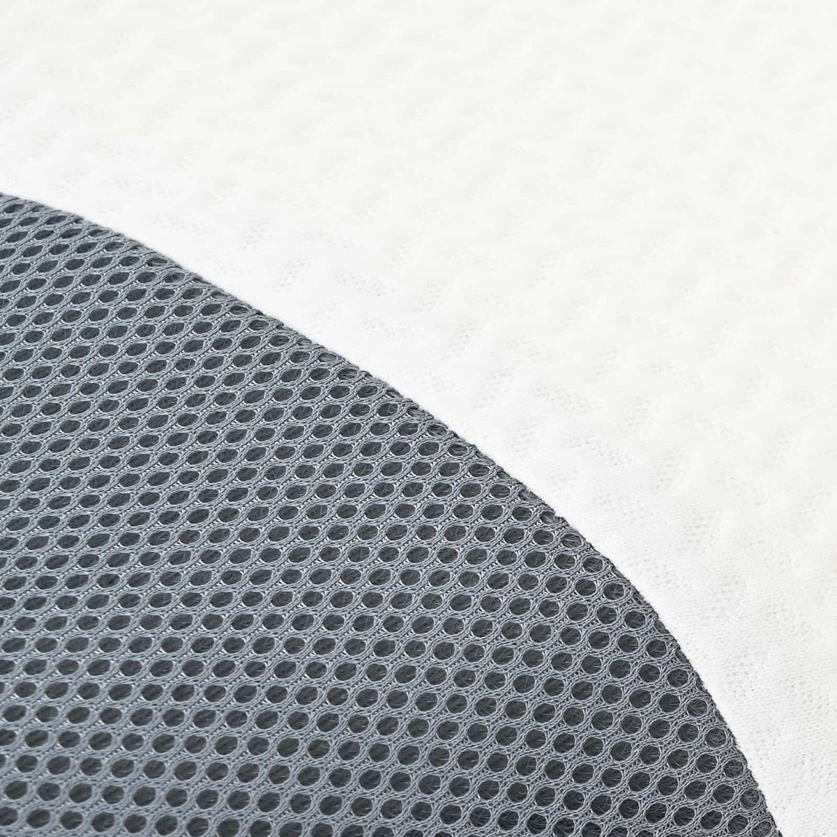vidaXL Hoofdkussen met kussen Wit 59 x 38 x 14 cm Polyester