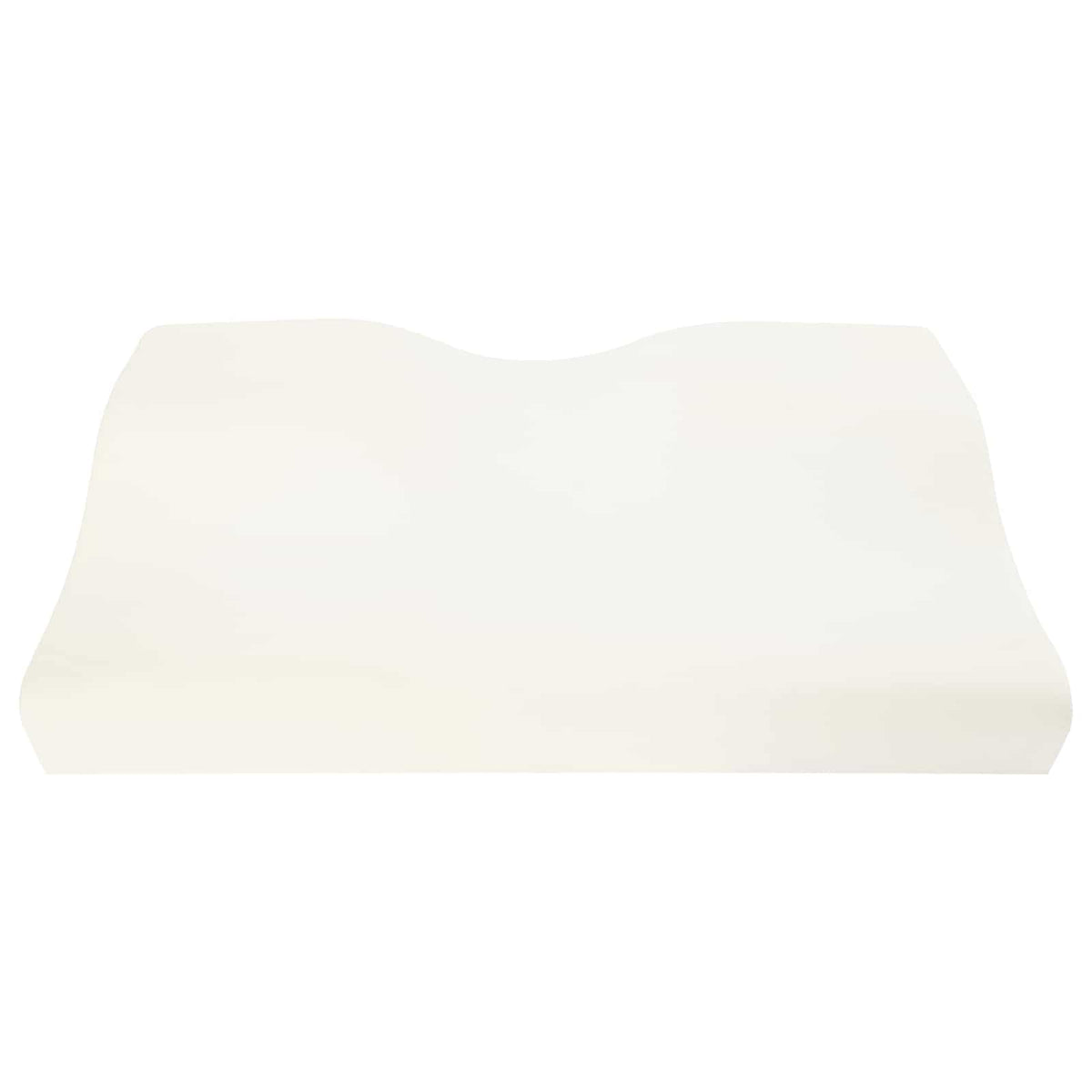 vidaXL Hoofdkussen met kussen Wit 60 x 34 x 11 cm Polyester