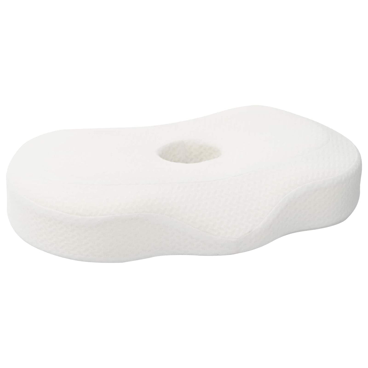 vidaXL Hoofdkussen met kussen Wit 55 x 36 x 10 cm Polyester