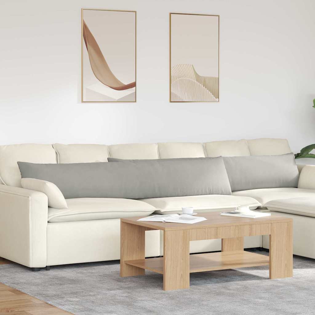 vidaXL Sofa Kussens 2 pcs Taupe 50 x 30 cm Stof
