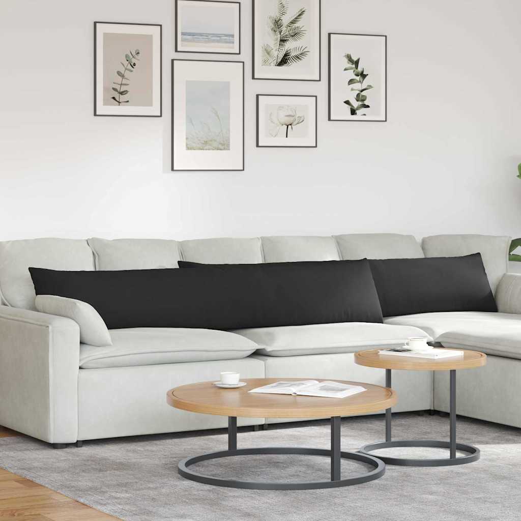 vidaXL Sofa Kussens 2 pcs Taupe 50 x 30 cm Stof