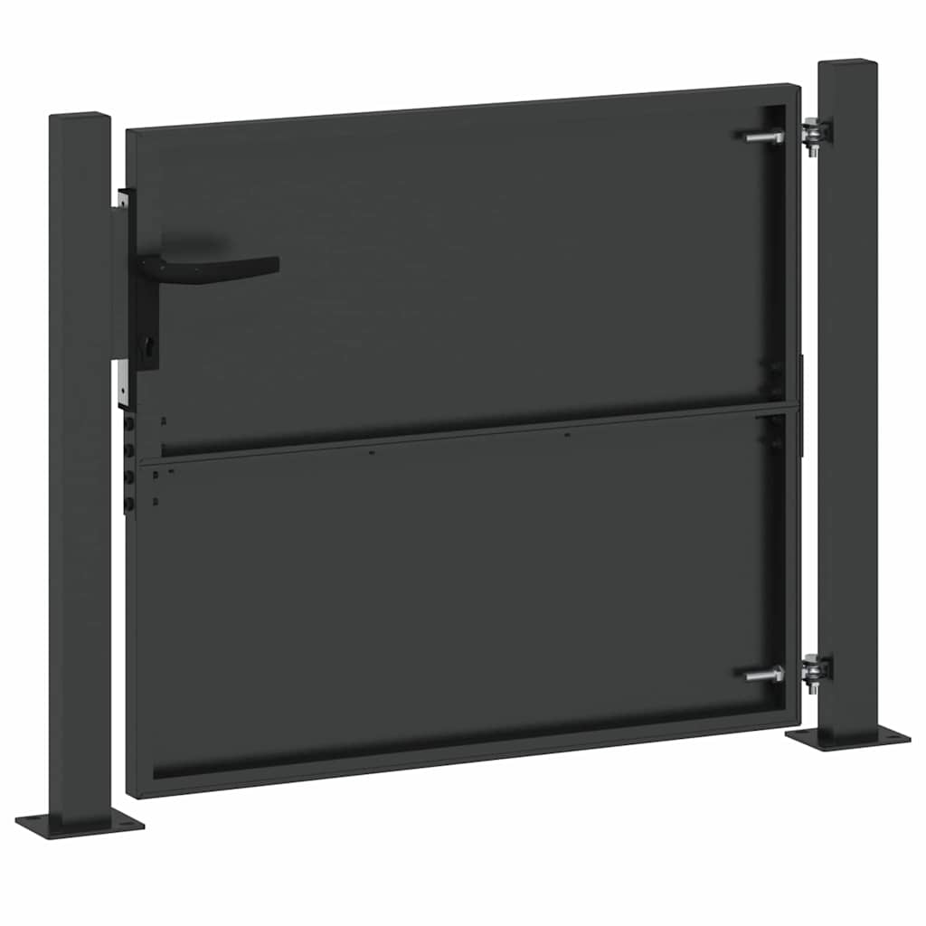 vidaXL Poort 105x180 cm cortenstaal
