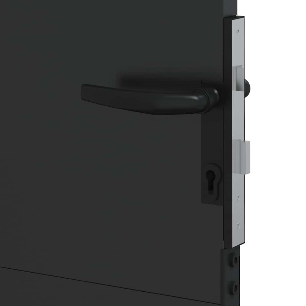 vidaXL Poort 105x180 cm cortenstaal
