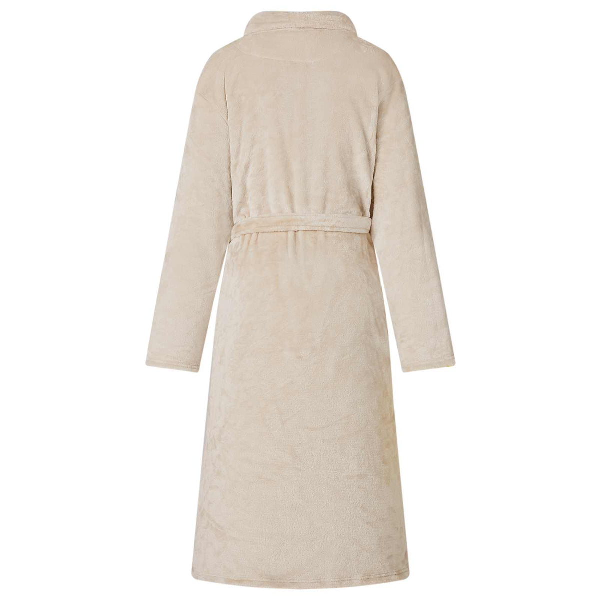 vidaXL Badjas zonder Kap Beige s Flanel