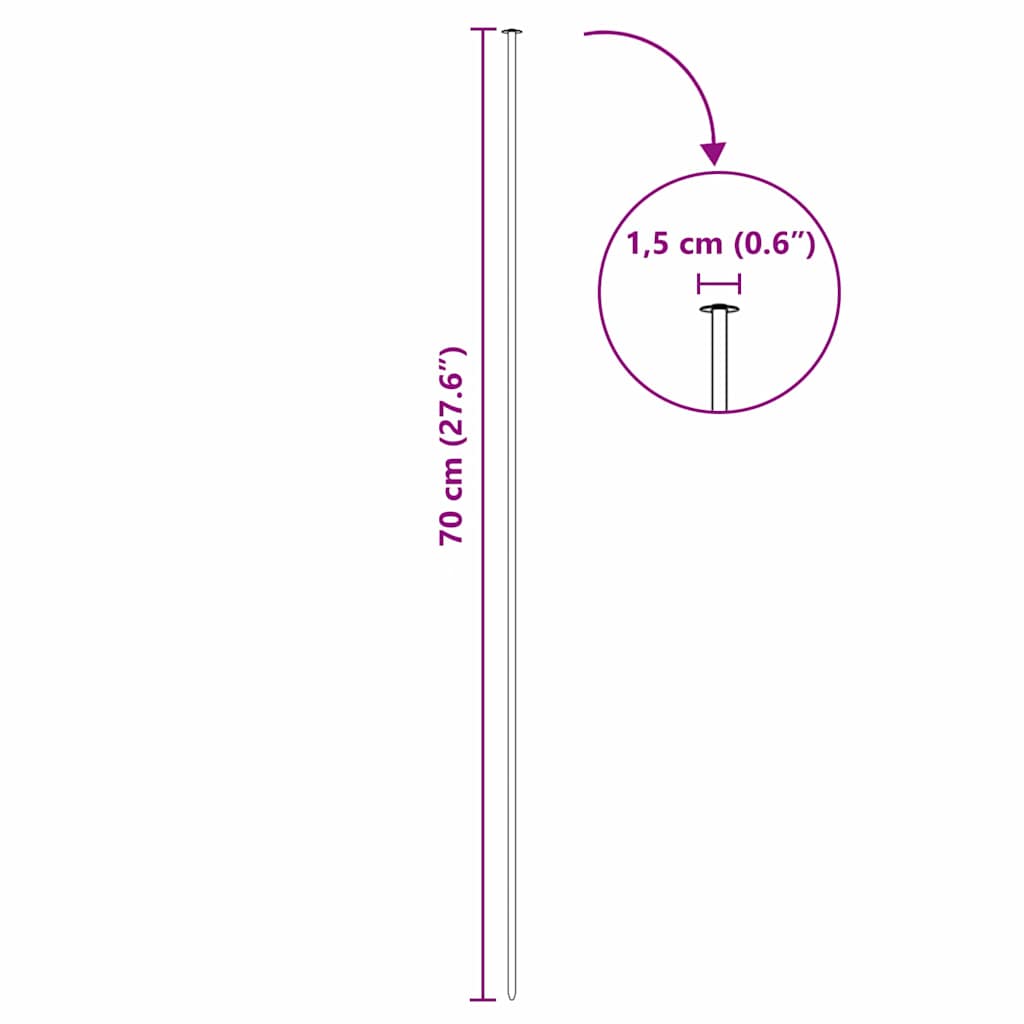 vidaXL Schuttingset 77,5x64 cm groen