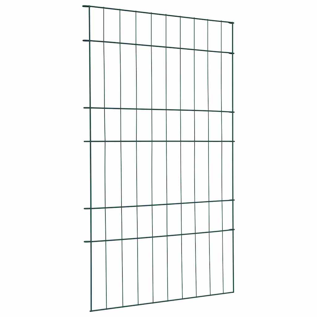 vidaXL Schuttingset 77,5x64 cm groen