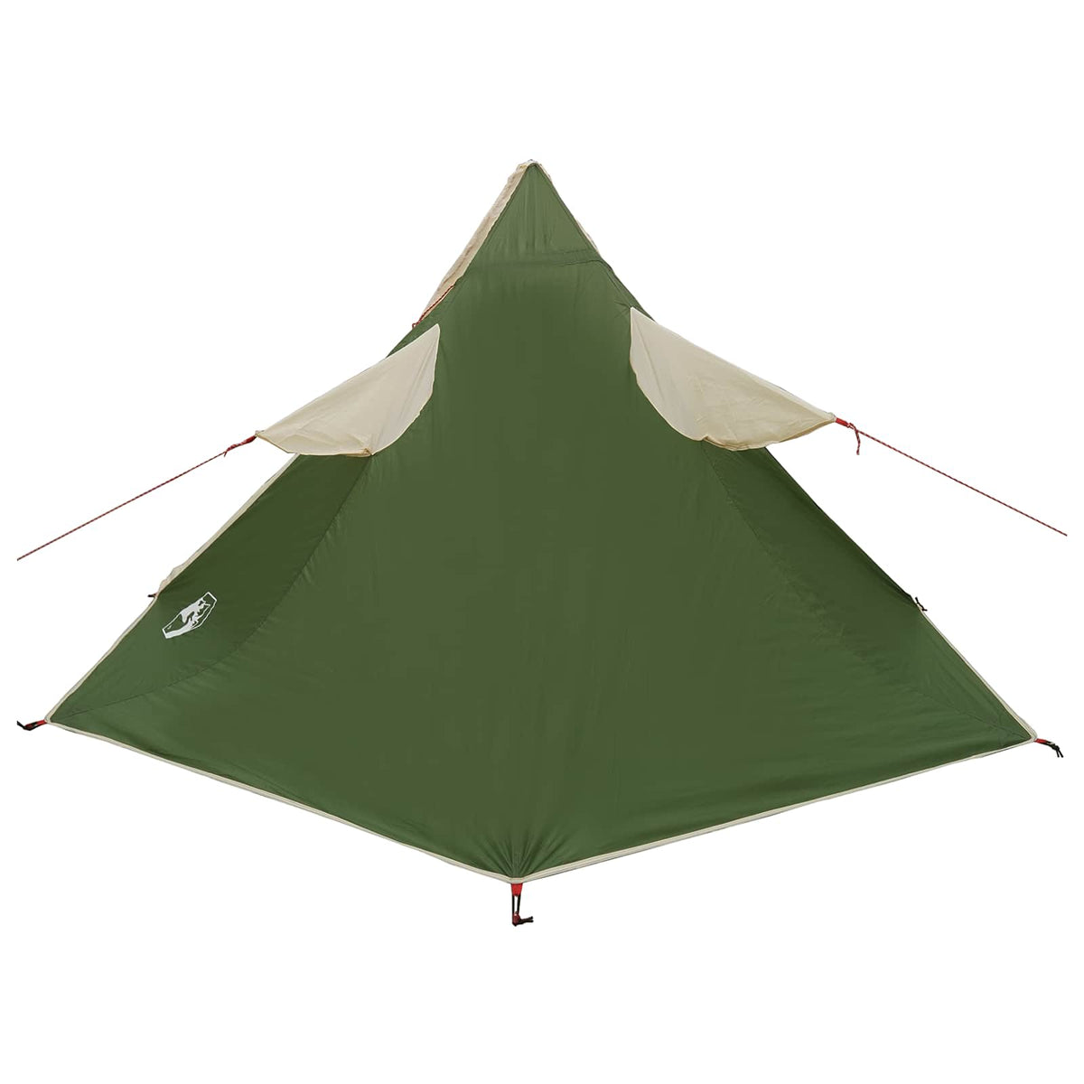 vidaXL 2-in-1 Regen Poncho met Kap Groen 262 x 126 x 130 cm